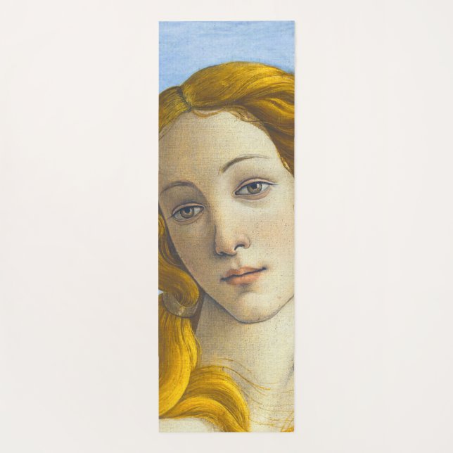 Sandro Botticelli - Geburt der Venus-Details Yogamatte (Rückseite)