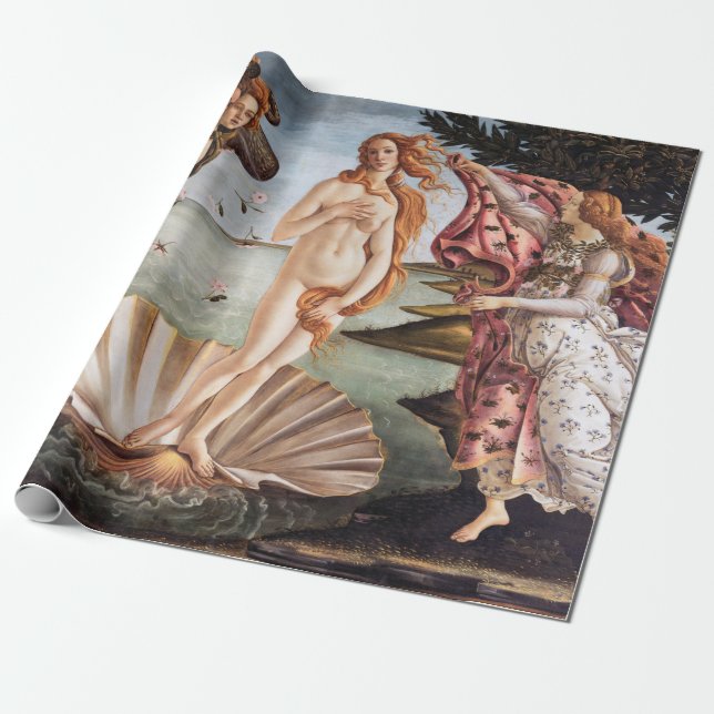 Sandro Botticelli - Geburt der Venus Geschenkpapier (Ungerollt)