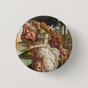 Sandro Botticelli Geburt der Venus Hora des Frühli Button