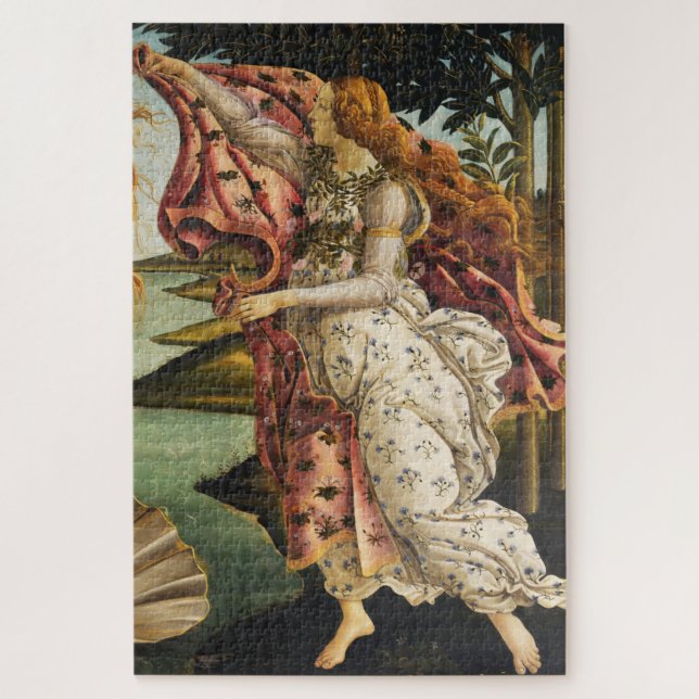 Sandro Botticelli Geburt der Venus Hora des Frühli Puzzle (Vertikal)
