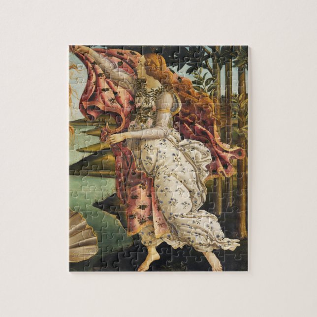 Sandro Botticelli Geburt der Venus Hora des Frühli Puzzle (Vertikal)