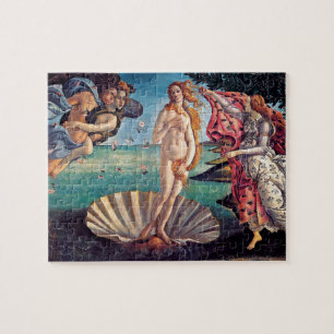 Sandro Botticelli - Geburt der Venus - Kunst der K Puzzle