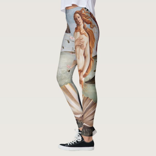 Sandro Botticelli - Geburt der Venus Leggings (Links)