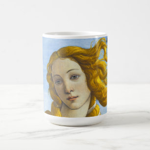 Sandro Botticelli - Geburt der Venus Nah-up Kaffeetasse