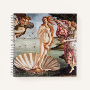 Sandro Botticelli - Geburt der Venus Notizbuch