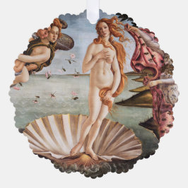 Sandro Botticelli - Geburt der Venus Ornament Karte