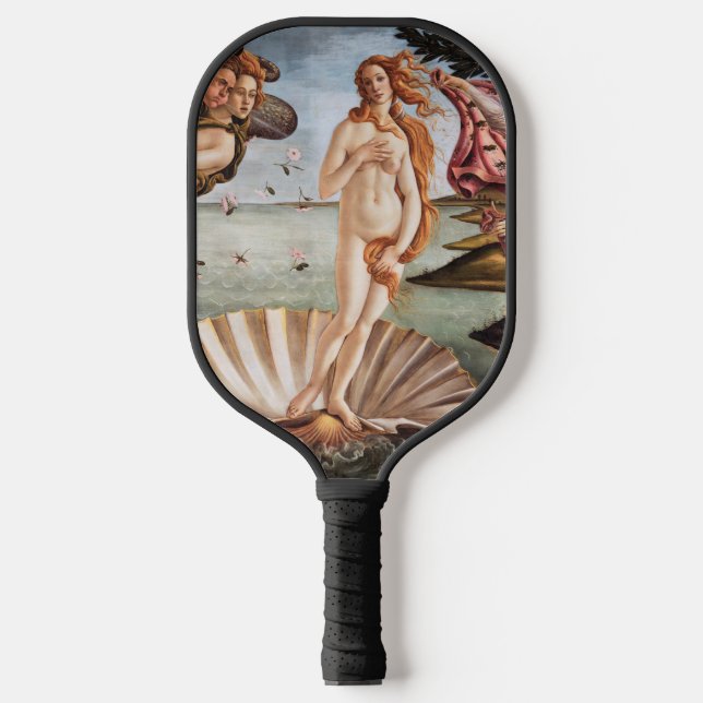 Sandro Botticelli - Geburt der Venus Pickleball Schläger (Vorderseite)