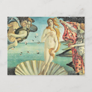 Sandro Botticelli Geburt der Venus Postkarte