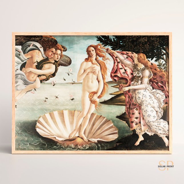 Sandro Botticelli Geburt der Venus Renaissance Kun Poster (Von Creator hochgeladen)