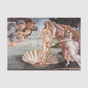 Sandro Botticelli - Geburt der Venus Seidenpapier