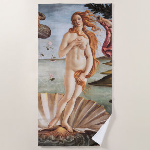 Sandro Botticelli - Geburt der Venus Strandtuch