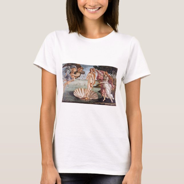 Sandro Botticelli - Geburt der Venus T-Shirt (Vorderseite)