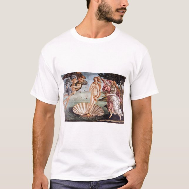 Sandro Botticelli - Geburt der Venus T-Shirt (Vorderseite)