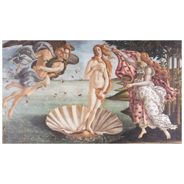Sandro Botticelli - Geburt der Venus Tischdecke (Vorderseite (Horizontal))