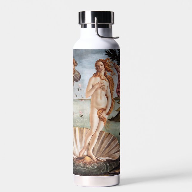 Sandro Botticelli - Geburt der Venus Trinkflasche (Links)