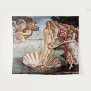 Sandro Botticelli - Geburt der Venus Wandteppich