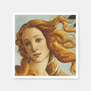 Sandro Botticelli - Goddess Venus Avatar Kunstmuse Serviette