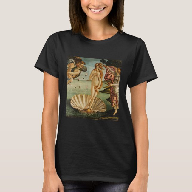 Sandro Botticelli ist die Geburt der Venus-Malerei T-Shirt (Vorderseite)