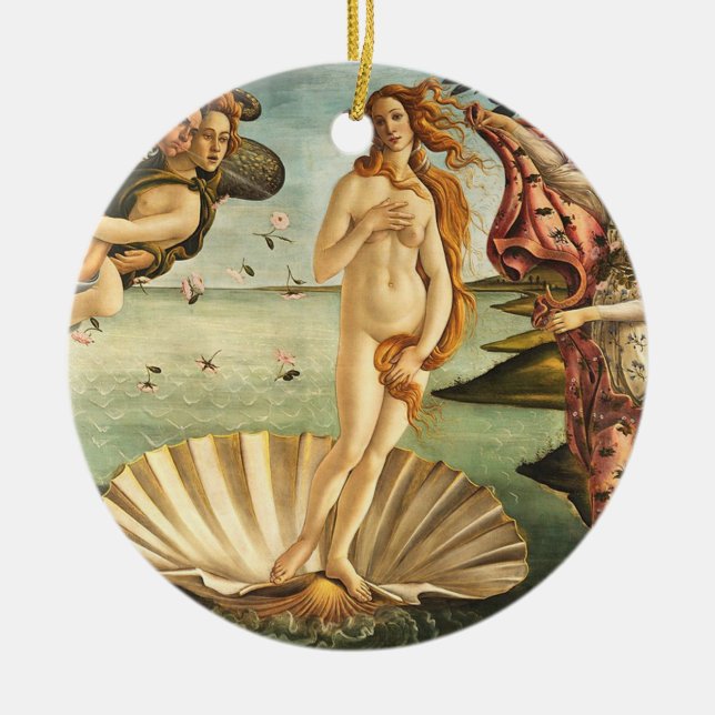 Sandro Botticelli Keramik Ornament (Vorne)