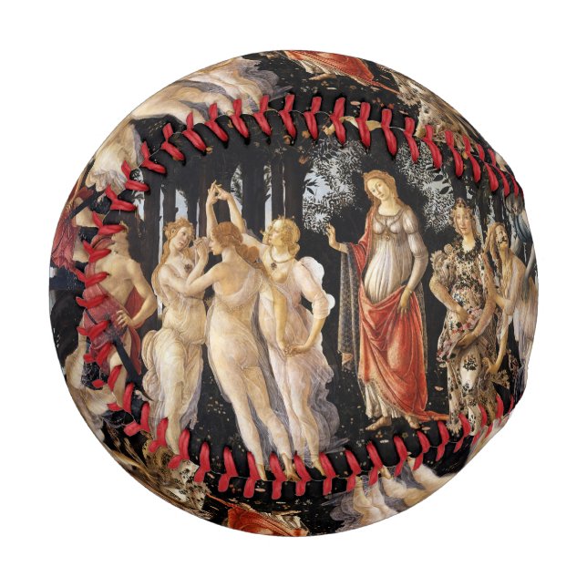 Sandro Botticelli - La Primavera Baseball (Vorderseite Links)
