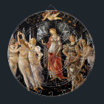 Sandro Botticelli - La Primavera Dartscheibe<br><div class="desc">La Primavera - Sandro Botticelli ,  1482</div>