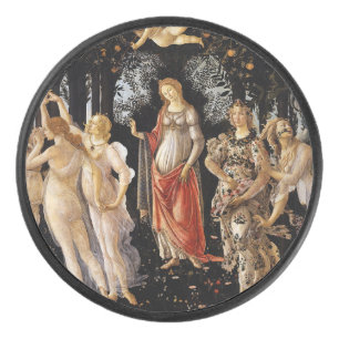 Sandro Botticelli - La Primavera Eishockey Puck