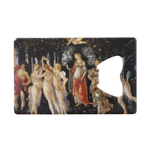 Sandro Botticelli - La Primavera Geldbeutel Flaschenöffner