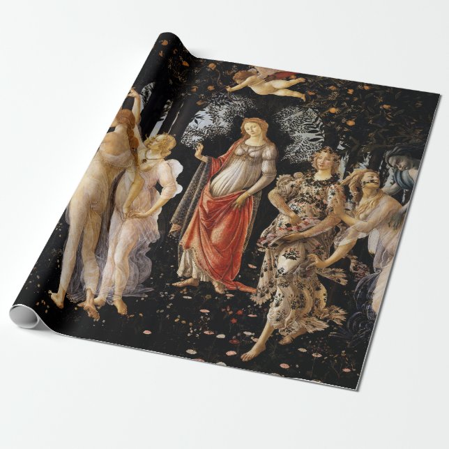 Sandro Botticelli - La Primavera Geschenkpapier (Ungerollt)