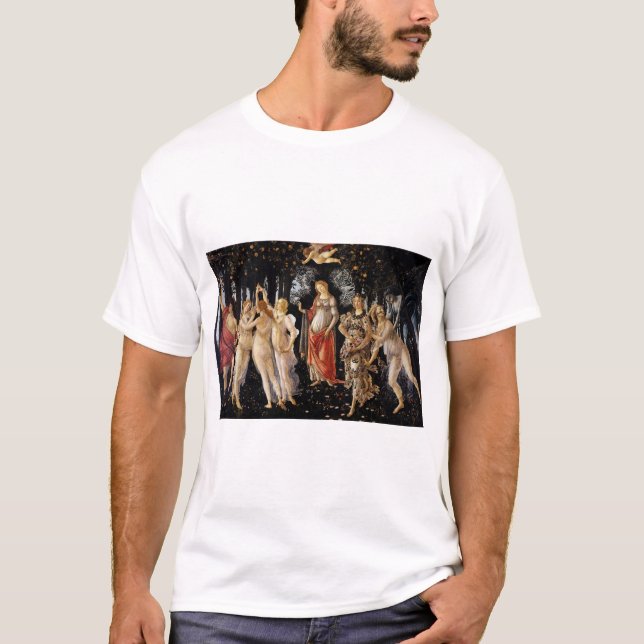 Sandro Botticelli - La Primavera T-Shirt (Vorderseite)