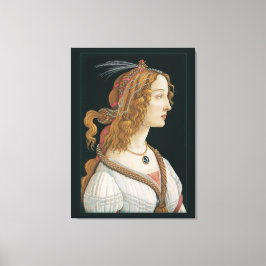 Sandro Botticelli Lady CC0282 (44 in 112 cm) Leinwanddruck