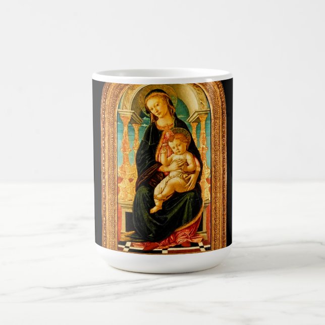 Sandro Botticelli Madonna and Child c 1470 Kaffeetasse (Mittel)