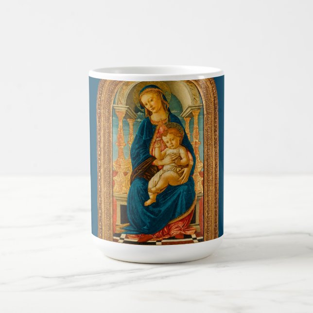 Sandro Botticelli Madonna and Child c 1470 Kaffeetasse (Mittel)