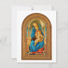 Sandro Botticelli Madonna and Child c 1470 Postkarte