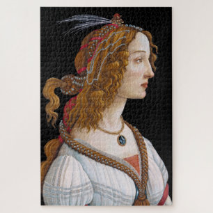 Sandro Botticelli - Portrait von Simonetta Vespucc Puzzle