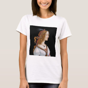 Sandro Botticelli - Portrait von Simonetta Vespucc T-Shirt