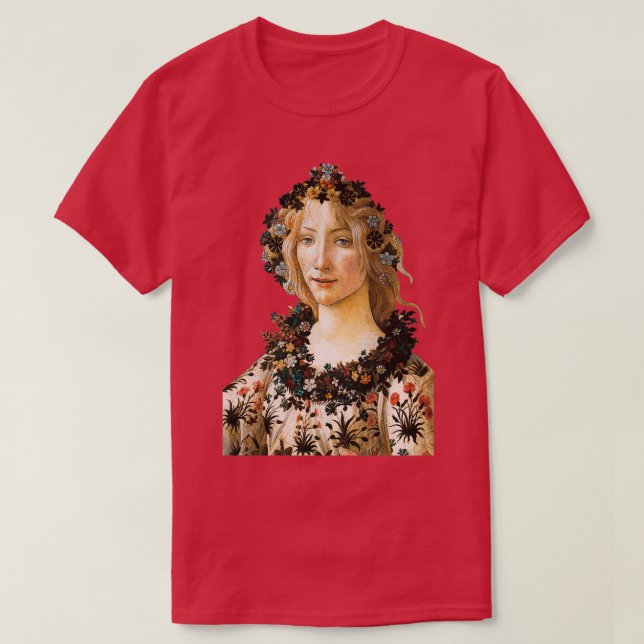 Sandro Botticelli Primavera 1 T-Shirt (Design vorne)
