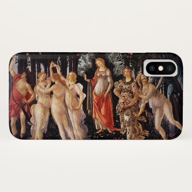 Sandro Botticelli Primavera Case-Mate iPhone Hülle (Rückseite (Horizontal))