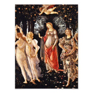 Sandro Botticelli - Primavera, Frühjahr Fotodruck