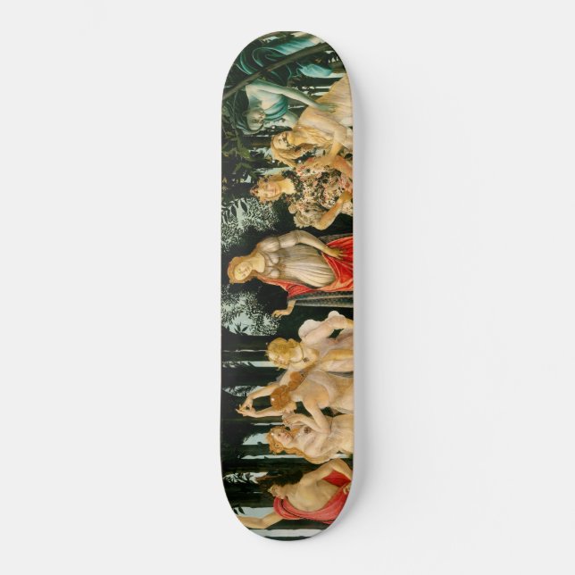 Sandro Botticelli "Primavera (Frühjahr)" Skateboar Skateboard (Vorderseite)