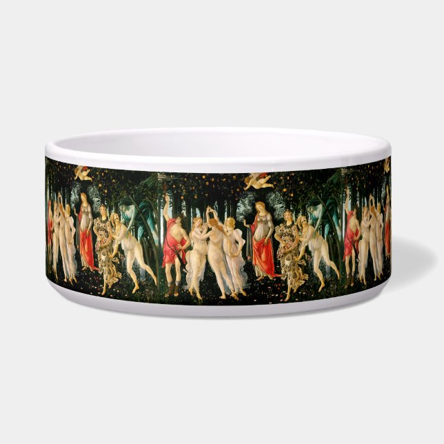 Sandro Botticelli "Primavera (Frühling)" Schale Napf (Vorderseite)