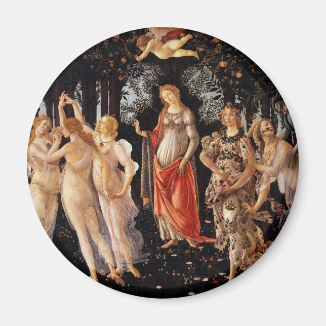 Sandro Botticelli Primavera Kunst, Dichtung und Mu Magnet (Vorne)