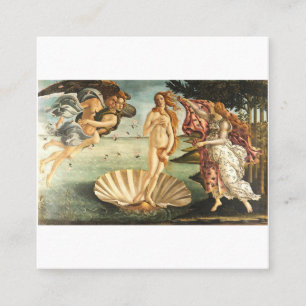 Sandro Botticelli Quadratische Visitenkarte