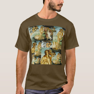 Sandro Botticelli quotGeburt von Venusquot 4 col T-Shirt
