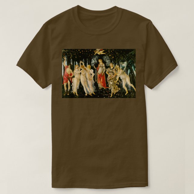 Sandro Botticelli quotPrimavera Springquot T-Shirt (Design vorne)