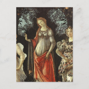 Sandro Botticelli - Spring-Venus & Flora Frische P Postkarte