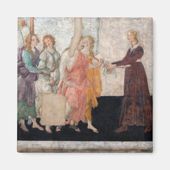 Sandro Botticelli - Venus und die drei Grafen Magnet (Vorne)