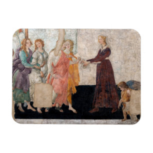 Sandro Botticelli - Venus und die drei Grazien Magnet