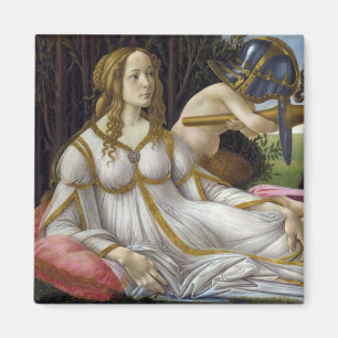 Sandro Botticelli - Venus und Mars, linke Seite Magnet
