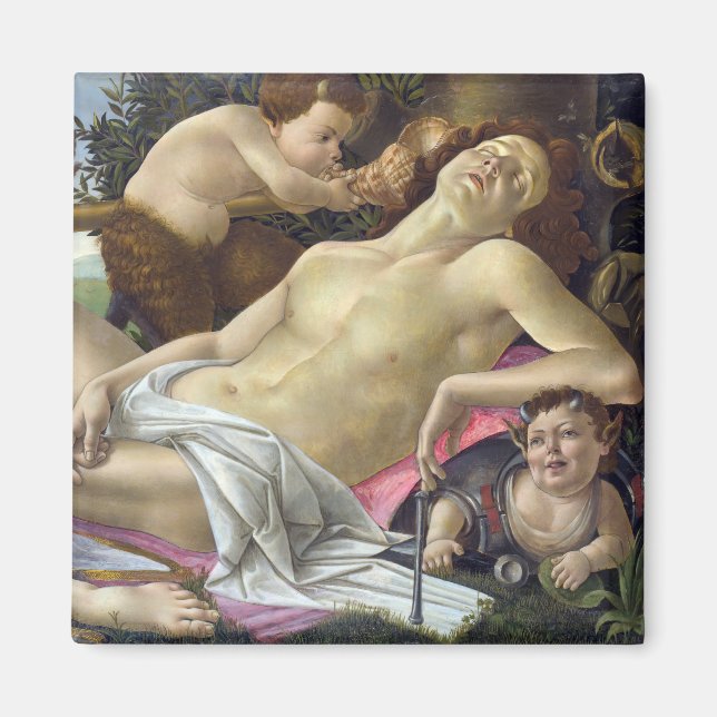 Sandro Botticelli - Venus und Mars, rechts Magnet (Vorne)