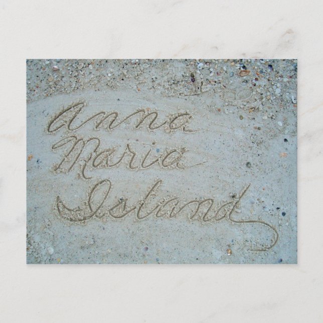 Sands of Anna Maria Postkarte (Vorderseite)